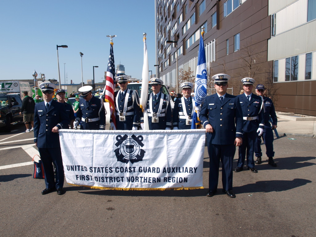 Color Guard at start of parade